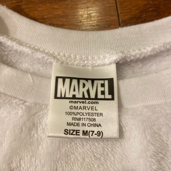 Marvel Fuzzy Sweatshirt-Unisex  Medium (7-8)🔥🔥3 for $20 EUC - Picture 3 of 6